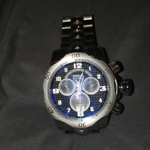 Silver Invicta watch